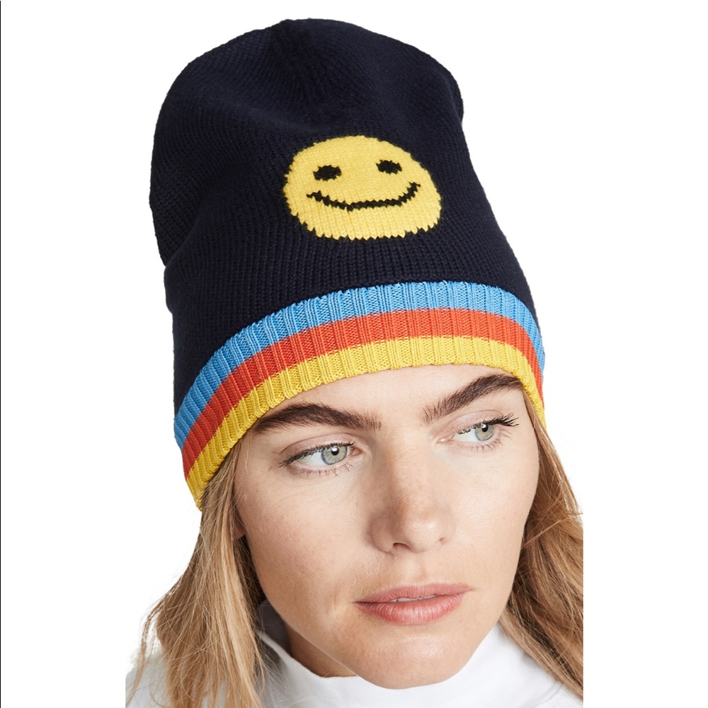 Kule The Smile Hat Navy NWOT
